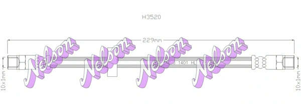 Brake Hose (H3520)