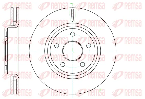 Brake Disc (61210 10)