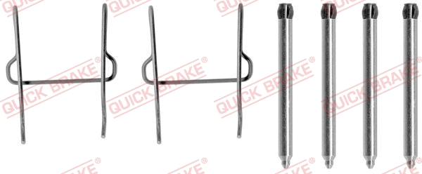 Accessory Kit, disc brake pad (109-1081)
