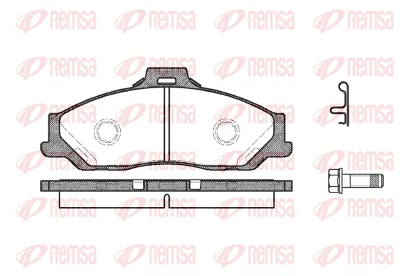 Brake Pad Set, disc brake (0730 01)