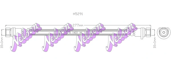 Brake Hose (H5291)
