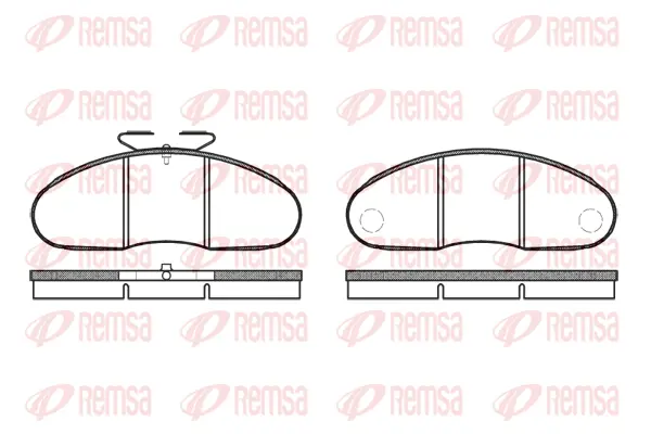 Brake Pad Set, disc brake (0048 10)