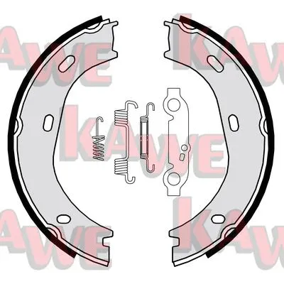 Brake Shoe Set, parking brake (01839)