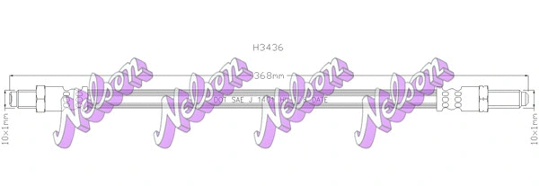 Brake Hose (H3436)