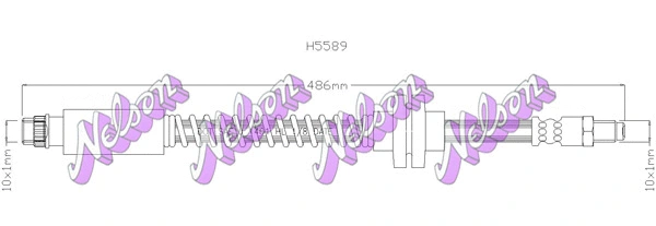 Brake Hose (H5589)