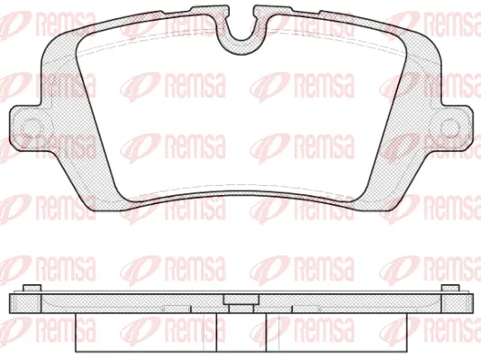 Brake Pad Set, disc brake (1541 00)