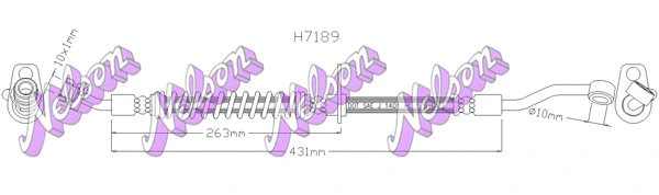 Brake Hose (H7189)