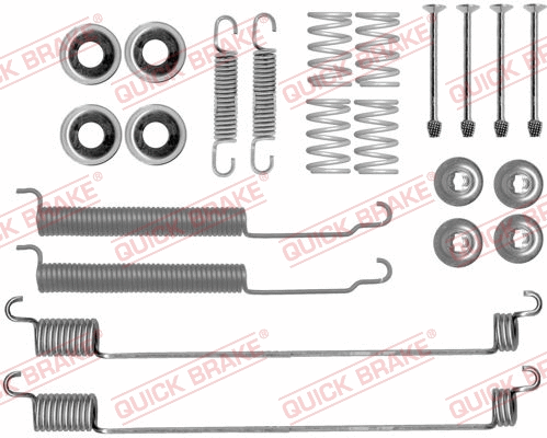 Accessory Kit, brake shoes (105-0843)