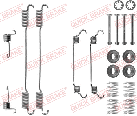 Accessory Kit, brake shoes (105-0740)