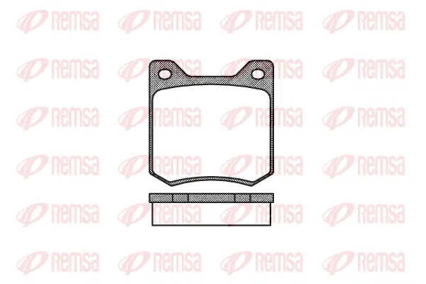 Brake Pad Set, disc brake (0066 00)