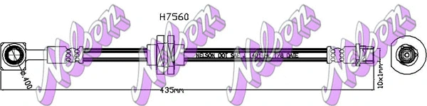 Brake Hose (H7560)