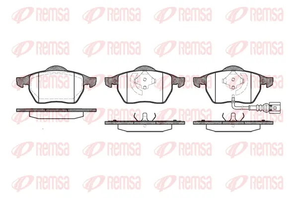 Brake Pad Set, disc brake (0390 41)