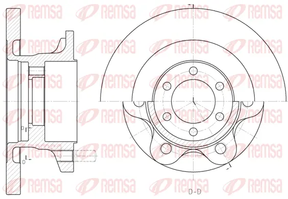 Brake Disc (6500 00)