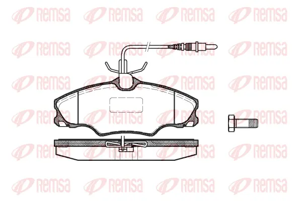 Brake Pad Set, disc brake (0603 04)