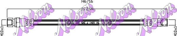 Brake Hose (H6716)