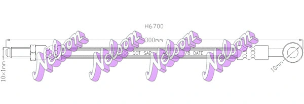Brake Hose (H6700)
