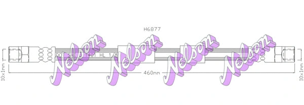 Brake Hose (H6877)