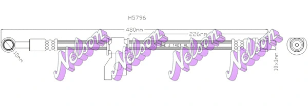 Brake Hose (H5796)