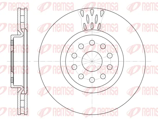 Brake Disc (6563 10)