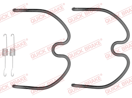 Accessory Kit, brake shoes (105-0872)