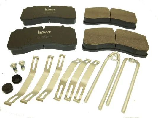 Brake Pad Set, disc brake (88089)
