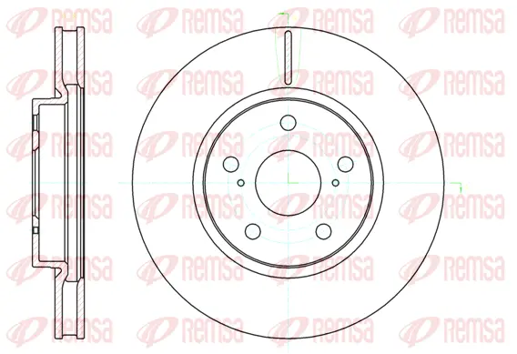 Brake Disc (61076 10)