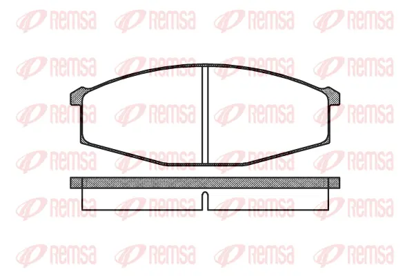 Brake Pad Set, disc brake (0129 00)