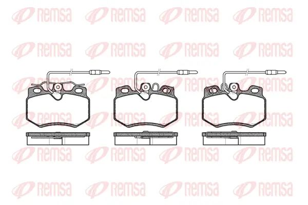Brake Pad Set, disc brake (0170 14)