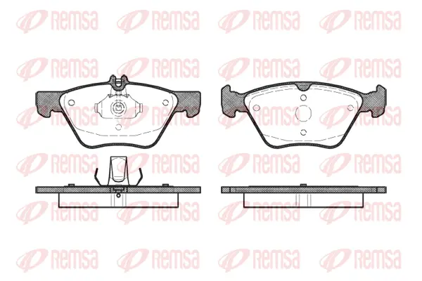 Brake Pad Set, disc brake (0601 00)