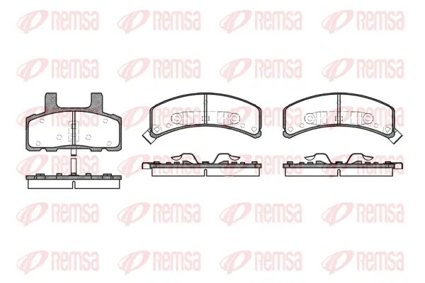 Brake Pad Set, disc brake (0552 02)