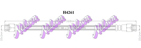 Brake Hose (H4261)