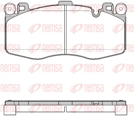 Brake Pad Set, disc brake (1733 00)