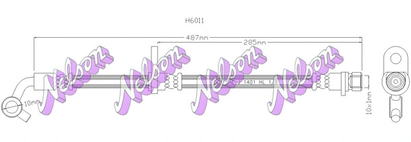 Brake Hose (H6011)