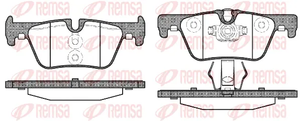 Brake Pad Set, disc brake (1476 00)