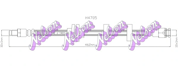 Brake Hose (H4705)