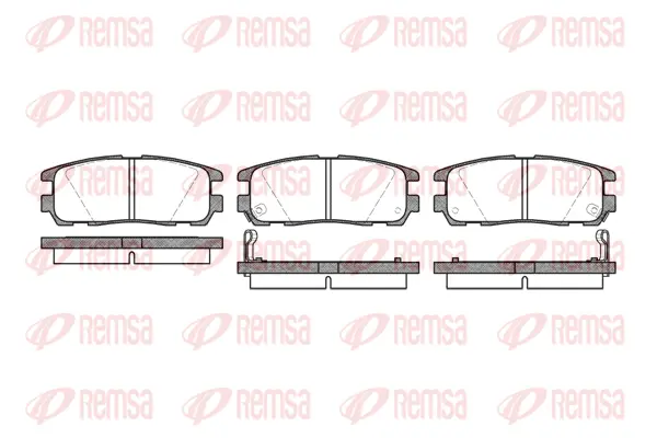 Brake Pad Set, disc brake (0426 02)