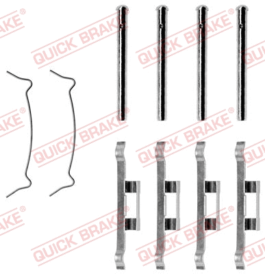 Accessory Kit, disc brake pad (109-0957)