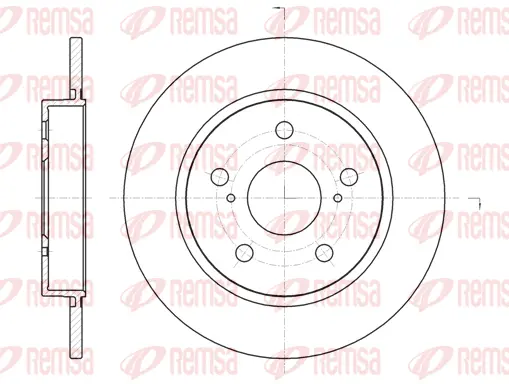Brake Disc (61044 00)
