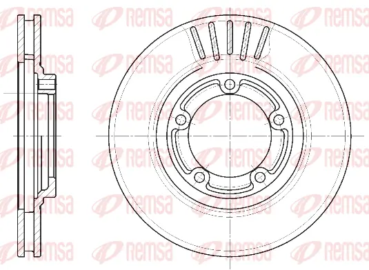 Brake Disc (6636 10)