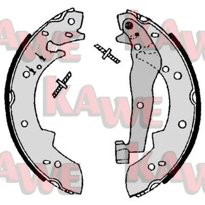 Brake Shoe Set (07050)