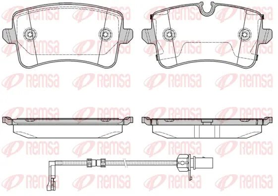 Brake Pad Set, disc brake (1343 20)