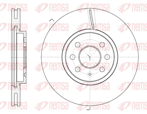 Brake Disc (6685 10)
