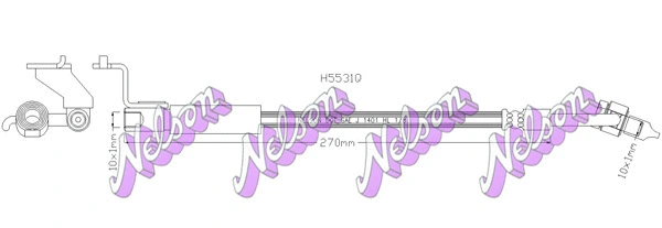 Brake Hose (H5531Q)