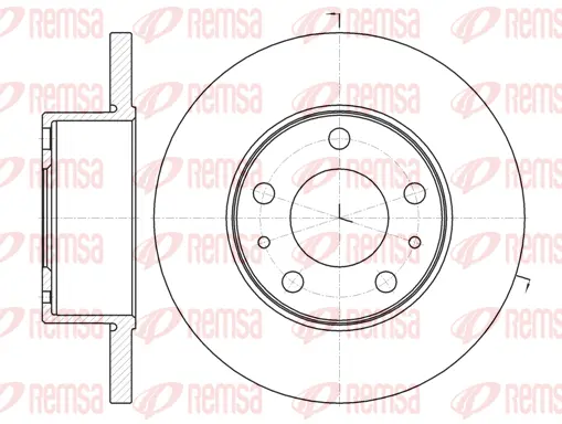 Brake Disc (61008 00)