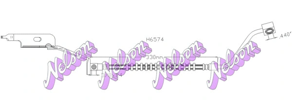 Brake Hose (H6574)