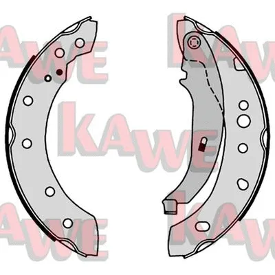 Brake Shoe Set (08680)