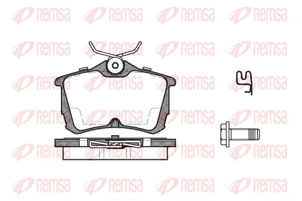 Brake Pad Set, disc brake (0695 02)