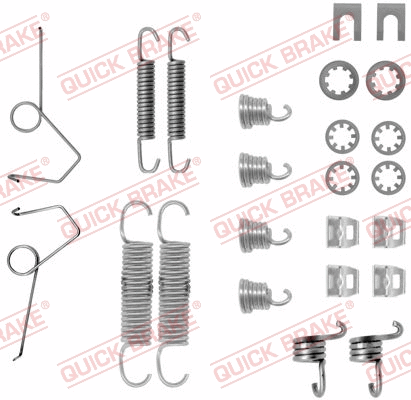 Accessory Kit, brake shoes (105-0719)