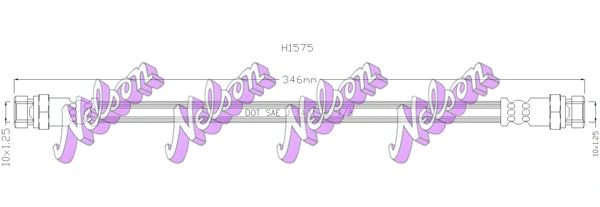 Brake Hose (H1575)