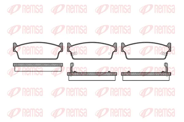 Brake Pad Set, disc brake (0227 02)